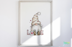 Valentine Gnomes Clipart. Product Image 2