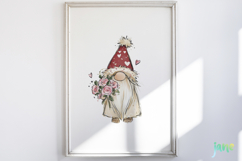 Valentine Gnomes Clipart. Product Image 2