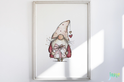 Valentine Gnomes Clipart. Product Image 2