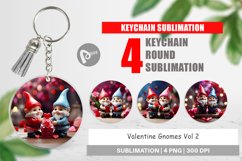 Keychain Valentine Gnomes Product Image 1