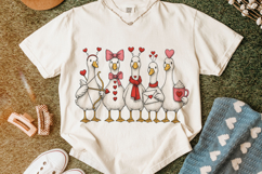 Cute Goose Valentine PNG, Goose Valentine's Day, Funny PNG Product Image 4