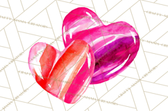 Graffiti Valentine PNG Clip Art, Street Art Hearts Love Product Image 2