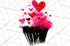 Graffiti Valentine PNG Clip Art, Street Art Hearts Love Product Image 5