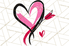Graffiti Valentine PNG Clip Art, Street Art Hearts Love Product Image 3