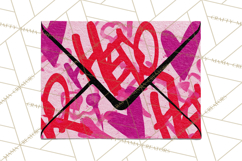 Graffiti Valentine PNG Clip Art, Street Art Hearts Love Product Image 4