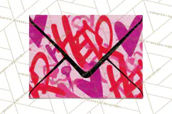 Graffiti Valentine PNG Clip Art, Street Art Hearts Love Product Image 4