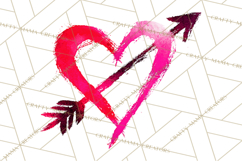 Graffiti Valentine PNG Clip Art, Street Art Hearts Love Product Image 5