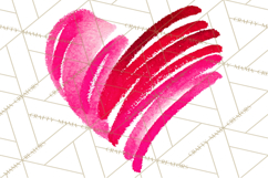 Graffiti Valentine PNG Clip Art, Street Art Hearts Love Product Image 2