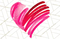 Graffiti Valentine PNG Clip Art, Street Art Hearts Love Product Image 2