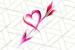 Graffiti Valentine PNG Clip Art, Street Art Hearts Love Product Image 4