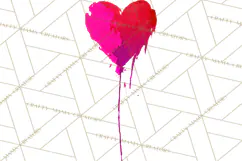 Graffiti Valentine PNG Clip Art, Street Art Hearts Love Product Image 5
