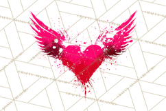 Graffiti Valentine PNG Clip Art, Street Art Hearts Love Product Image 4