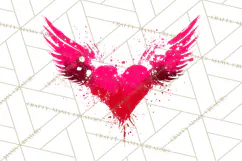 Graffiti Valentine PNG Clip Art, Street Art Hearts Love Product Image 4