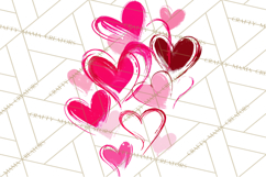 Graffiti Valentine PNG Clip Art, Street Art Hearts Love Product Image 5