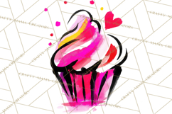 Graffiti Valentine PNG Clip Art, Street Art Hearts Love Product Image 3