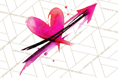 Graffiti Valentine PNG Clip Art, Street Art Hearts Love Product Image 3