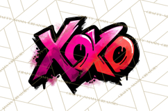 Graffiti Valentine PNG Clip Art, Street Art Hearts Love Product Image 3