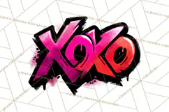 Graffiti Valentine PNG Clip Art, Street Art Hearts Love Product Image 3