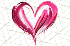 Graffiti Valentine PNG Clip Art, Street Art Hearts Love Product Image 2