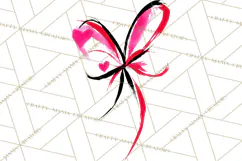 Graffiti Valentine PNG Clip Art, Street Art Hearts Love Product Image 4