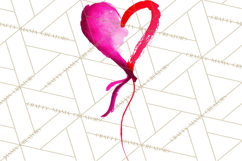 Graffiti Valentine PNG Clip Art, Street Art Hearts Love Product Image 4