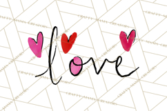 Graffiti Valentine PNG Clip Art, Street Art Hearts Love Product Image 2