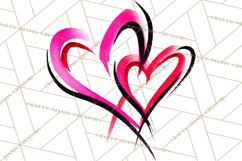 Graffiti Valentine PNG Clip Art, Street Art Hearts Love Product Image 5