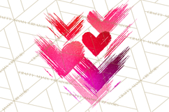 Graffiti Valentine PNG Clip Art, Street Art Hearts Love Product Image 2