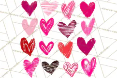 Graffiti Valentine PNG Clip Art, Street Art Hearts Love Product Image 3