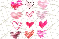 Graffiti Valentine PNG Clip Art, Street Art Hearts Love Product Image 5