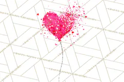 Graffiti Valentine PNG Clip Art, Street Art Hearts Love Product Image 5