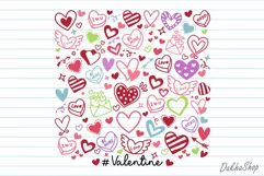 Valentine Svg, Valentine's Day Svg, Heart Svg, Love Svg Png. Product Image 11
