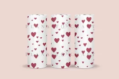 valentine heart pattern skinny tumbler sublimation wrap with high resolution and transparant background are for 20oz and 30oz skinny tumbler