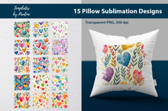 Valentines Heart Pillow Cover Bundle