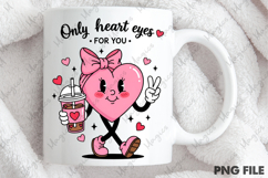 Valentine Heart Png Sublimation Product Image 4