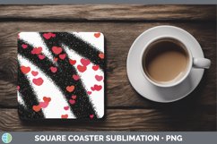 GorgeousValentine Square Coaster design.