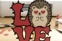 Groovy Love topper 3D SVG Product Image 4