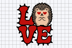 Groovy Love topper 3D SVG Product Image 3
