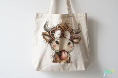 Valentine Highland Cow Clipart Product Image 8