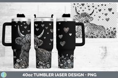GorgeousValentine Laser 40oz Tumbler design.