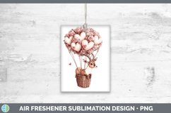 GorgeousValentine Hot Air Balloon Air Freshener design.