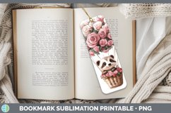 GorgeousValentine Hot Air Balloon Bookmark design.