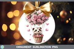 GorgeousValentine Hot Air Balloon Ornament design.