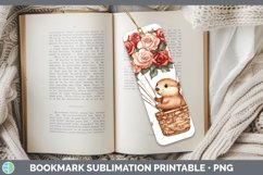 GorgeousValentine Hot Air Balloon Bookmark design.