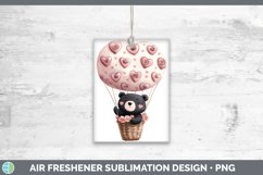 GorgeousValentine Hot Air Balloon Air Freshener design.