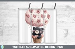 GorgeousValentine Hot Air Balloon Tumbler design.