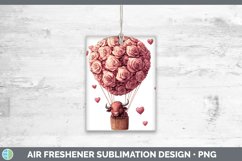 GorgeousValentine Hot Air Balloon Air Freshener design.