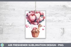 GorgeousValentine Hot Air Balloon Air Freshener design.