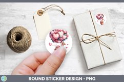 GorgeousValentine Hot Air Balloon Stickers design.