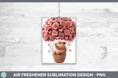 GorgeousValentine Hot Air Balloon Air Freshener design.